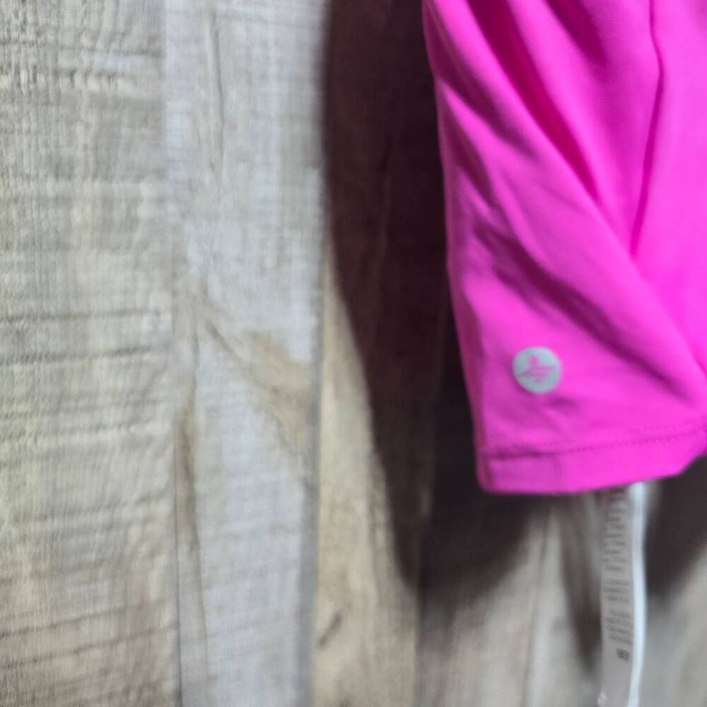 Halara SoftlyZero Airy Backless Sports Bra XL NWT Fuschia Fedora Gym Workout - Picture 5 of 7